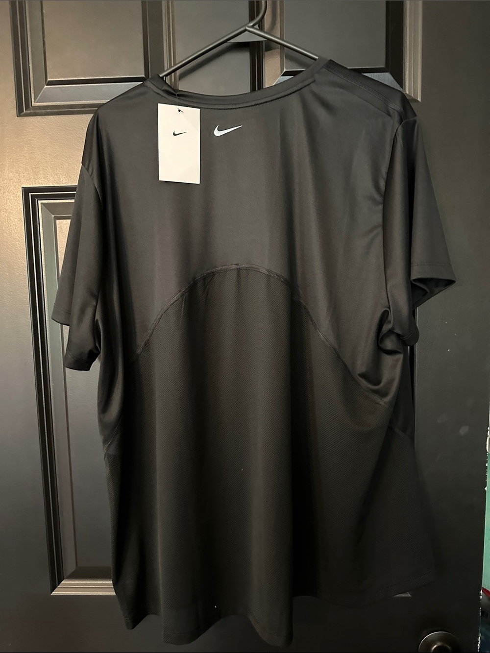 Nike Black Womens Short Sleeve Athletic Tee